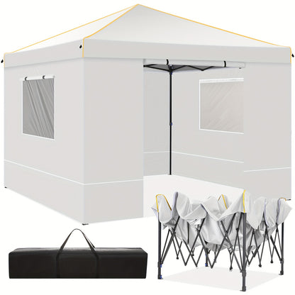 Vouwtent 3x3 Meter – Partytent – Tent – Shelter – Klaptent – Inklapbaar Frame – Vier Zijwanden – Stevig Aluminium – Snel Op Te Zetten
