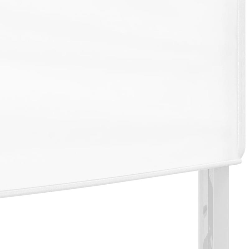 Partytent – Tuin Tent – Feesttent – Opvouwbare Tent – Buitentent – 3x6 Meter – Waterafstotend Metaal Frame – Zonder Elektriciteit - Wit