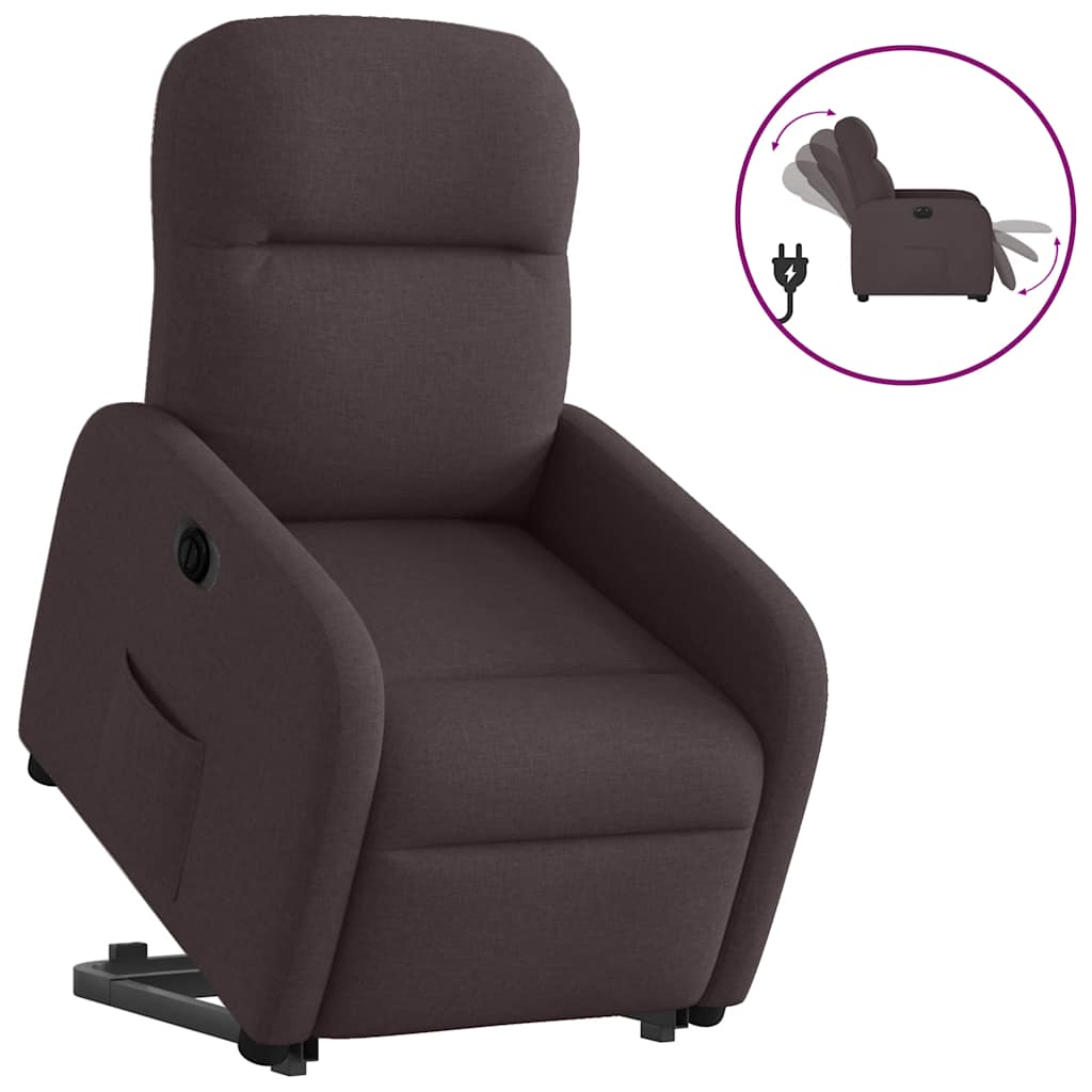Bureaustoel Elektrisch Verstelbaar – Elektrische Stoel – Relaxfauteuil – Liftstoel – Verstelbare Lounge Stoel – Elektrische Liftfunctie – Verstelbare Rugleuning en Voetensteun