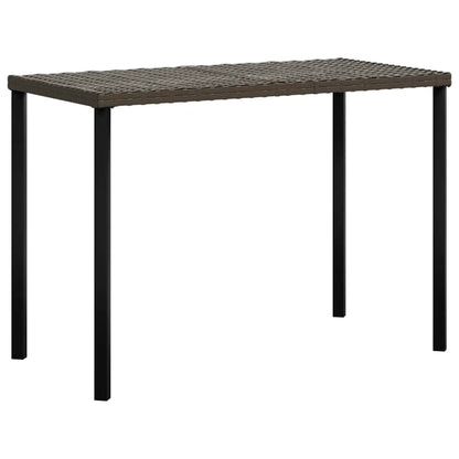 Loungeset – Tuinset – Loungebank – Zitgroep – Loungeset Poly Rattan – L-vormig – Weerbestendig Gepoedercoat Stalen Frame – Inclusief Zachte Kussens