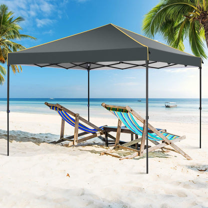 3.05x3.05meter Folding outdoor canopy, professional with 4 side walls, garden tent foldable, waterproof and stable, quick to set up, party tent, suitable for outdoor weddings, camping, commercial activities, outdoor only