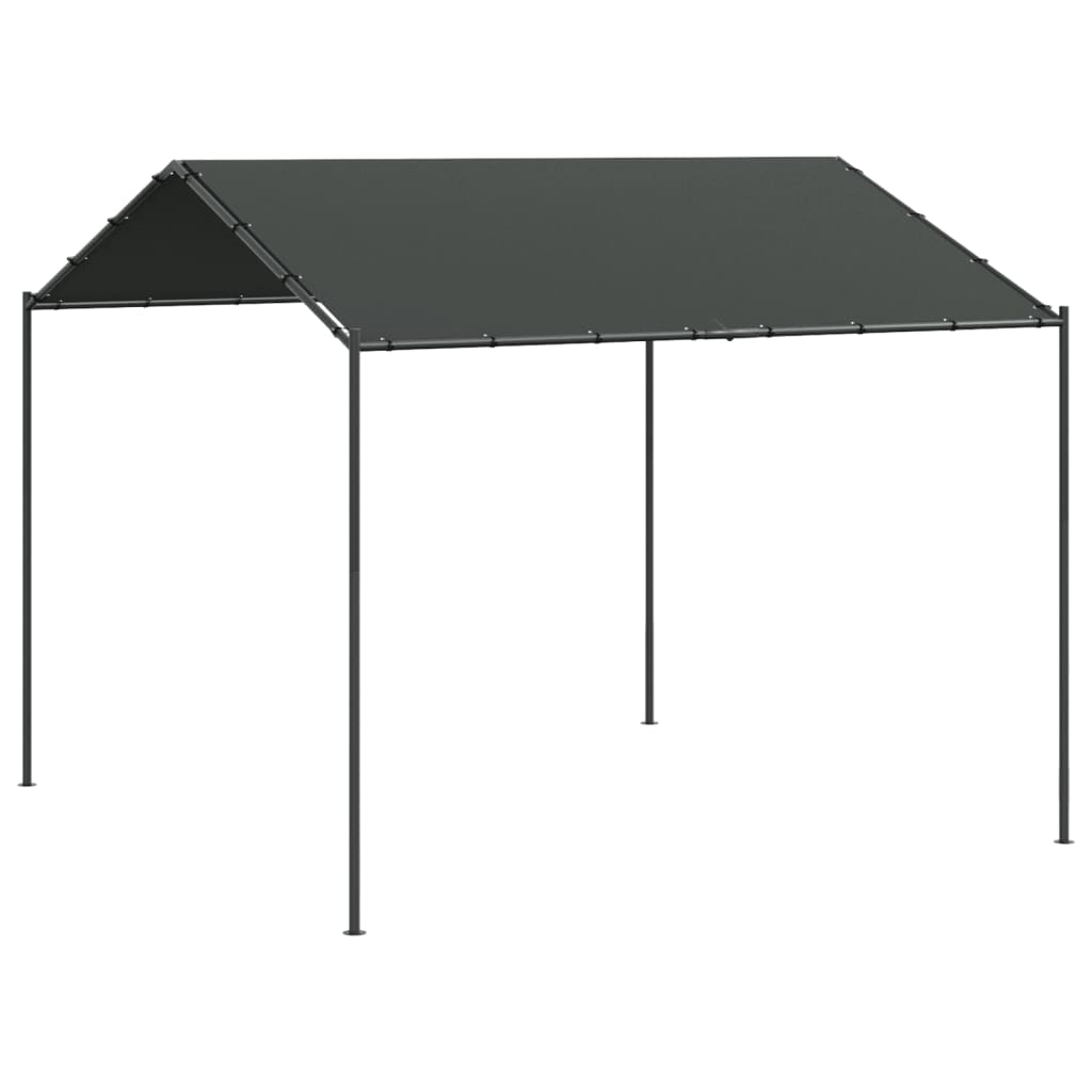 Tuinpaviljoen – Tuinoverkapping – Partytent – Tuinkamer – Feesttent – Waterafstotend Polyester – Stabiel Gepoedercoat Stalen Frame – Antraciet