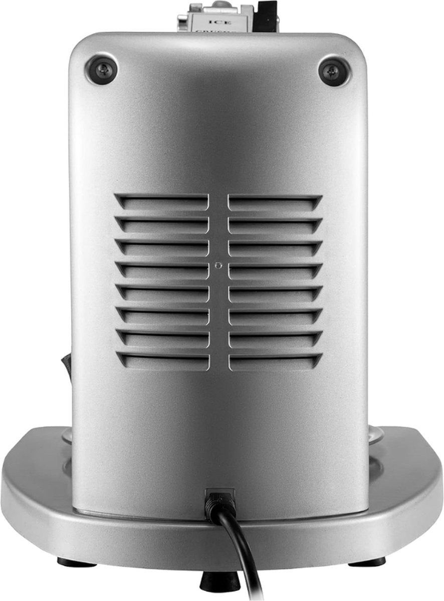 Slush puppy machine - ice crusher - slush puppy - schaafijs - RVS - elektrisch - zilver