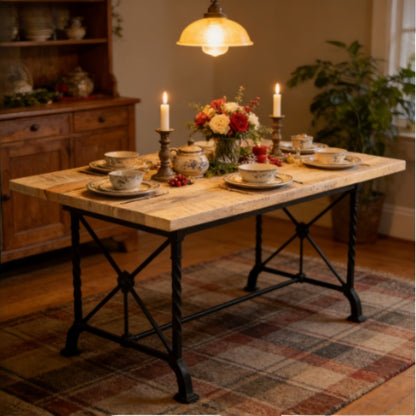 Tabletop 25-27mm 90x60cm Solid Mango Wood Wooden Tabletop Premium Wooden Tabletop Dining Table Top Suitable for Dining Rooms and Living Room Furniture Removable Indispensable for Dining Rooms Indispensable for Living Rooms Su