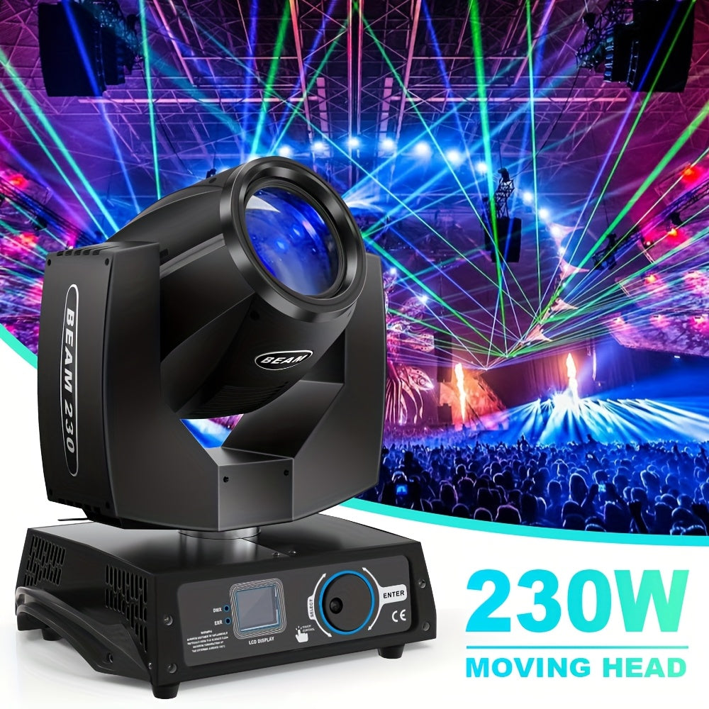 Moving Head Verlichting – Podiumlamp – DJ Licht – Disco Spot – Feestverlichting – 310W RGBW LED – 540° Pan & 270° Tilt – Krachtige 125.000 Lux Lichtopbrengst