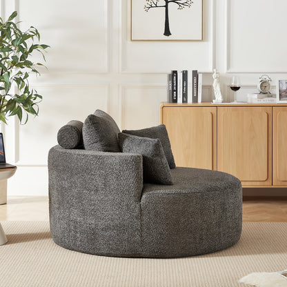Slaapbank – Bedbank – Sofa Bed – Bedbank Klapbed – Slaapfauteuil – Modern Grijs – Duurzaam Bamboe Frame – Comfortabele Pluche Kussens