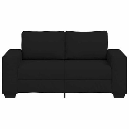 2-Zits Hoekslaapbank – Slaapbank – Zitbank – Slaapbankje – Hoekbank – Variant Zwart – Massief Houten Frame 120 cm – Ruimtebesparend & Duurzaam