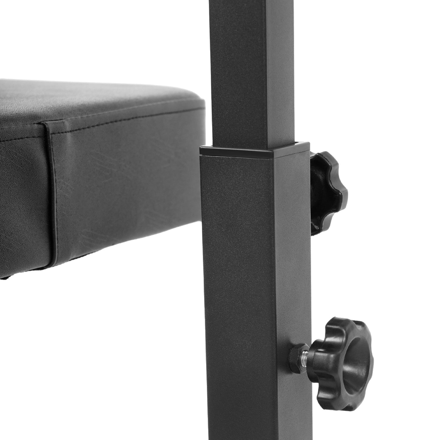 Adjustable Tattoo and Hair Chair | Multiple Use, Aluminum Frame, Open Back, Includes Cushion, No Wheels - NaMaSyo