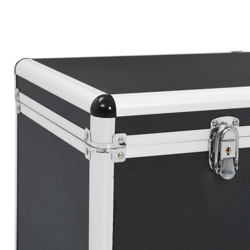 Opbergkoffer – Opbergkist – Gereedschapskoffer – Opbergbox – Opbergbak – Aluminium & ABS – Set Van 2 Met Slot & Verstevigde Hoeken