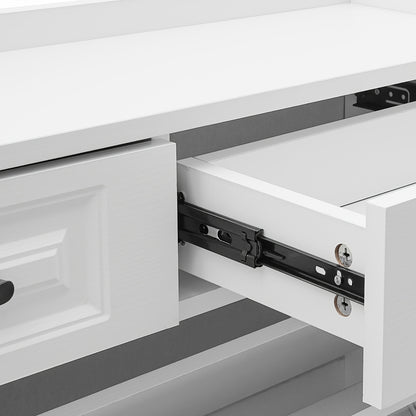 Schoenenkast – Schoenenrek – Schoenenopberger – Halmeubel – Schoenenbank – Wit Hout – 16-20 Paar – Ruimtebesparend Design