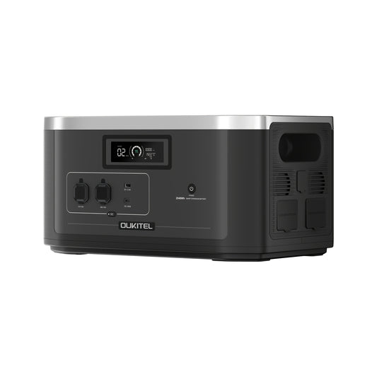 Powerstation – Draagbare Generator – Energiecentrale – Noodstroomvoorziening – Draagbare Accu – 2048Wh Capaciteit – 2200W Continu Vermogen