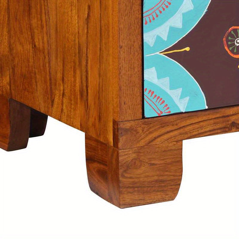 Dressoir – Opbergkast – Ladekast – Woonkamerkast – Buffetkast – Massief Acaciahout – Compact 50x35x60 cm – Veelzijdig In Gebruik