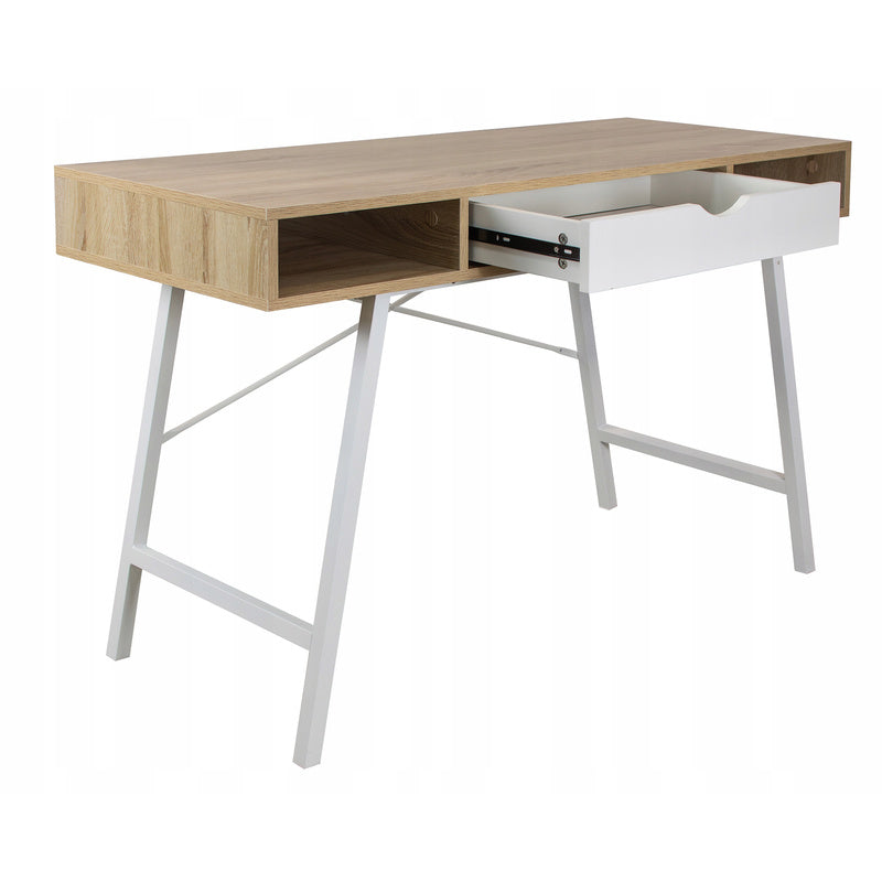 Bureau – Schrijftafel – Computertafel – Werkplek – Meubel – Modern Design – Ruim Werkblad – Grote Lade