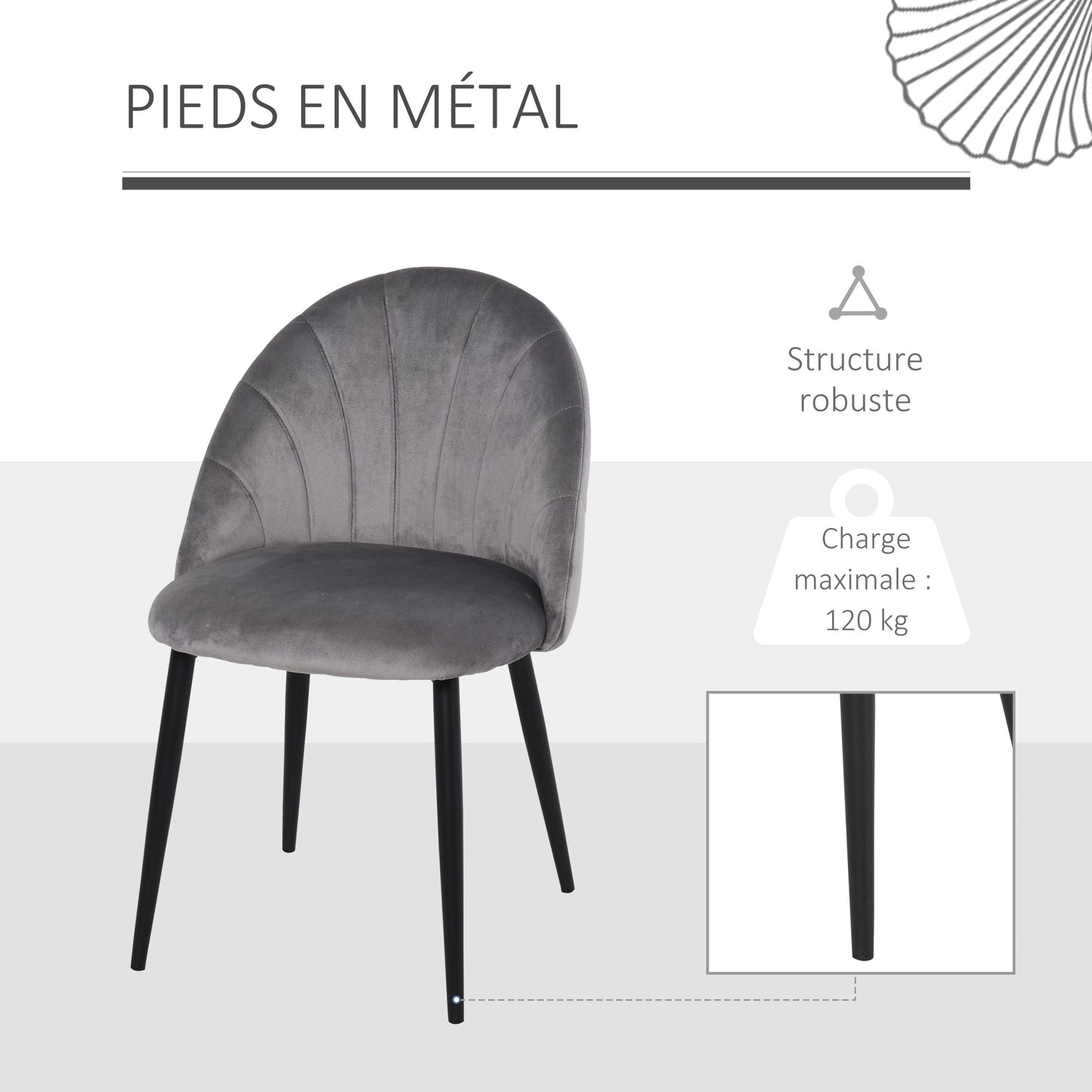 Eetkamerstoelen – Stoelen – Dining Chairs – Keukenstoelen – Velours Stoelen – Grijs Metalen Poten – Comfortabele Velvet Bekleding – Ergonomisch Design