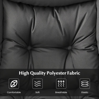 Dutch Velvet Fauteuil – Accentstoel – Lounge Stoel – Relaxstoel – Leunstoel – Met Ottomaan – Ergonomische Rugleuning – Stevige Metalen Constructie