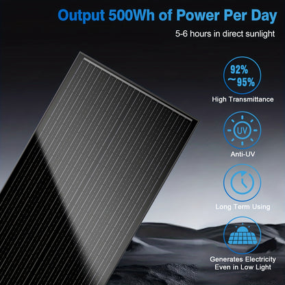 200W Zonnepanelen – Zonnepaneel Set – Monokristallijn Paneel – Photovoltaïsch Module – Batterijlader – Half-cut Technologie – 25,5% Hoog Rendement – 2x 100W 12V Systemen