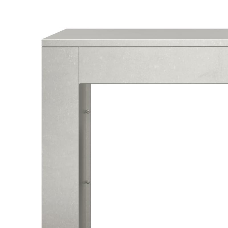 Houtopslagrek Buiten – Brandhoutrek – Houtopslag – Houtrek Tuin – Haardhoutrek – Roestvrij Staal – Compact 60x40x100 cm – Eenvoudig te Monteren