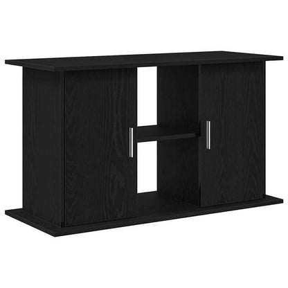 Aquariummeubel – Aquariumstandaard – Aquariumkast – Aquariummeubel Hout – Aquariumbasis – Zwart Eikenhout – Stevige Constructie – 101x41x58 cm