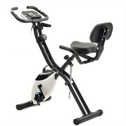 Hometrainer – Inklapbare Fiets – Fitnessfiets – Compacte Hometrainer – Magnetisch Weerstandssysteem – Lichtgewicht Aluminium Frame