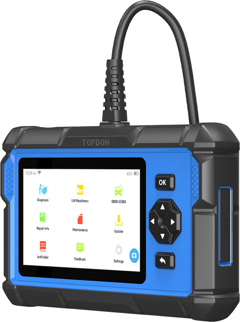 OBD2 Scanner - OBD2 - Storing Verwijderen - 9 Speciale Functies - Uitleesapparatuur Auto - Diagnosecomputer - Diagnose Auto - ABS/SRS/EGR - Zwart