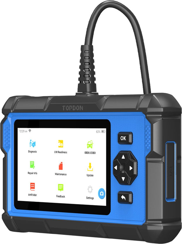 OBD2 Scanner - OBD2 - Storing Verwijderen - 9 Speciale Functies - Uitleesapparatuur Auto - Diagnosecomputer - Diagnose Auto - ABS/SRS/EGR - Zwart