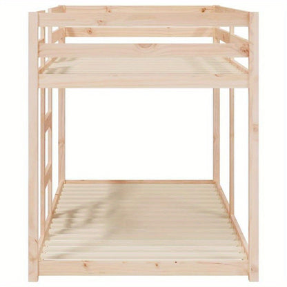 Stapelbed – Hoogslaper – Zolderbed – Bunkbed – Kinderbed – Massief Grenenhout – 90x190 cm – Stevige Robuuste Constructie – Veiligheid Met Ladder