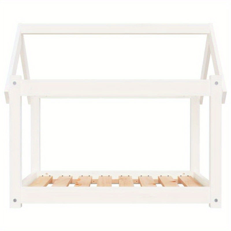White Dog Bed 81x60x70cm Spacious and Transparent Clean and Beautiful Comfortable and Breathable Sturdy and Durable Versatile for Home Suitable for Small-Medium Dogs, Dog Bed Cosy, Extra Large Dog Beds, Elevated Pet Bed, Heav