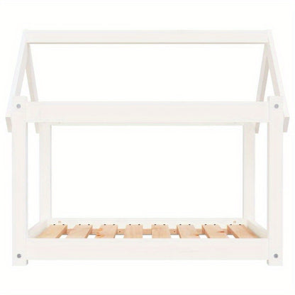 White Dog Bed 81x60x70cm Spacious and Transparent Clean and Beautiful Comfortable and Breathable Sturdy and Durable Versatile for Home Suitable for Small-Medium Dogs, Dog Bed Cosy, Extra Large Dog Beds, Elevated Pet Bed, Heav