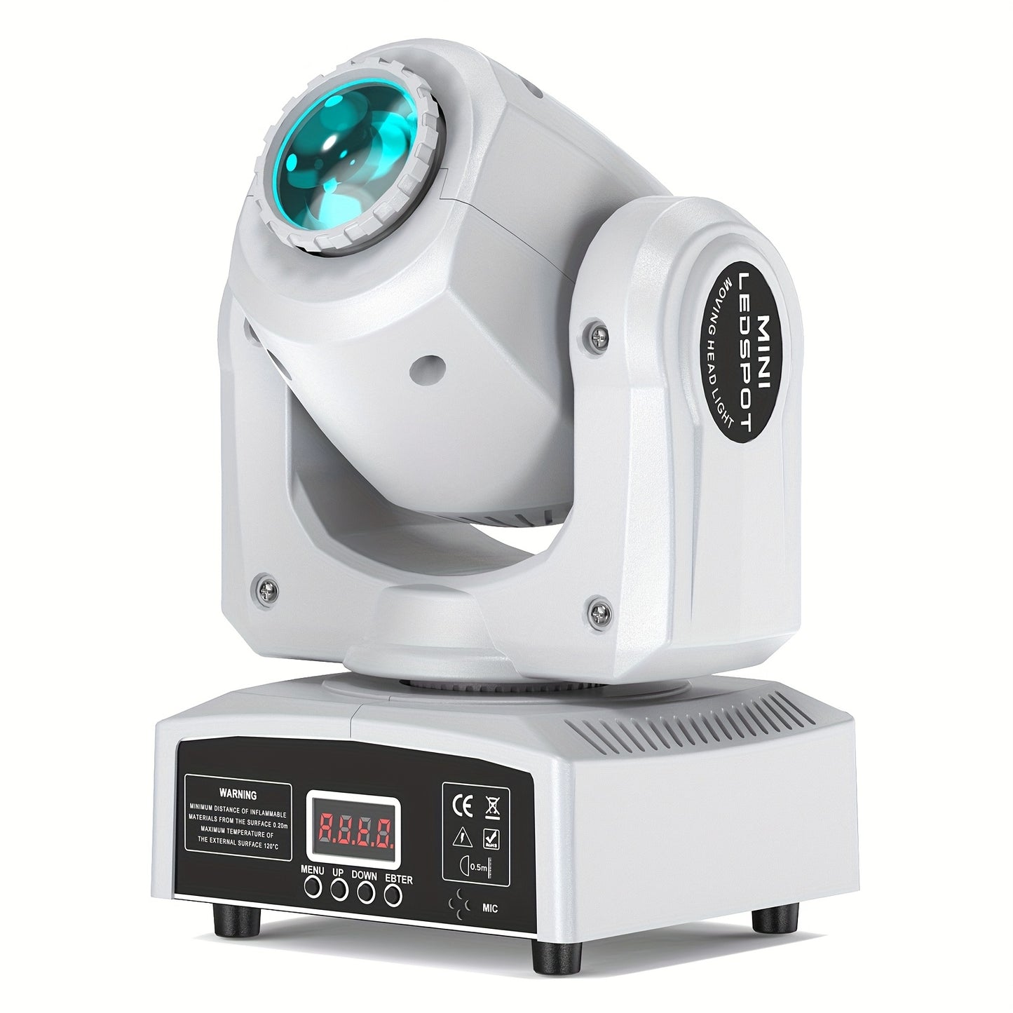 120W LED Moving Head – DJ Verlichting – Discotheek Lampen – Podium Spot – RGBW Kleurmenging – 4 Stuks Set – 7+1 Kleuren- en Gobopatronen – DMX512 Bediening