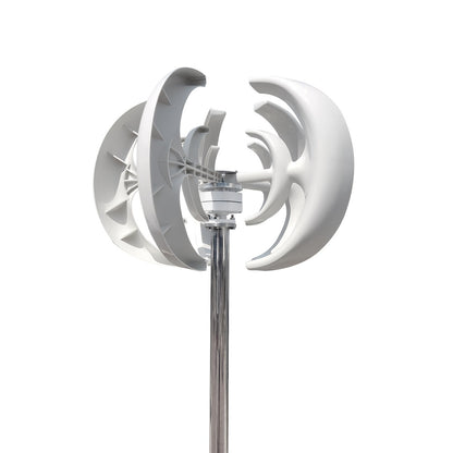 800W lantern vertical axis wind turbine 12V/24V dual blade 5 blade suitable for home, ships, ships, monitoring, street lighting and other solar and wind energy, fast delivery available