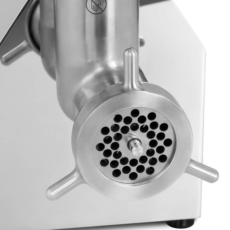 Professionele Vleesmolen 480 kg/u – 1.100 W RVS Slagkracht voor Horeca & Slagerij Professionele Vleesmolen 480 kg/u – 1.100 W RVS