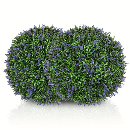 Kunstlavendel – Nepplanten – Sierplanten – Decoratieplanten – Kunstbloemen – Set Van 2 – 42 Cm Hoog – Onderhoudsvrij Kunststof