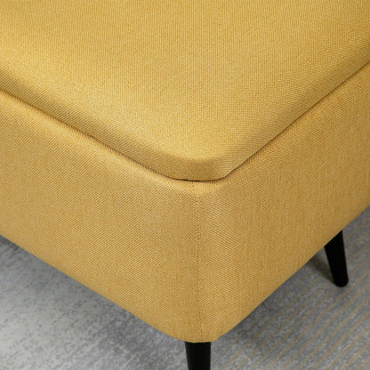 Opbergbank – Opbergbank – Zitbank – Opbergkist – Bank Met Opbergruimte – Kunstlederen Bekleding – Houten Frame – 150 kg Draagkracht – 101x38,5x44,5 cm – Direct Gebruiksklaar