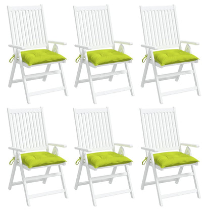 Palletkussens – Zitkussens – Palletkussenset – Loungekussens – Tuinkussens – Lichtgroen – Oxford Stof – 50x50x7 cm – Set van 6 Stuks