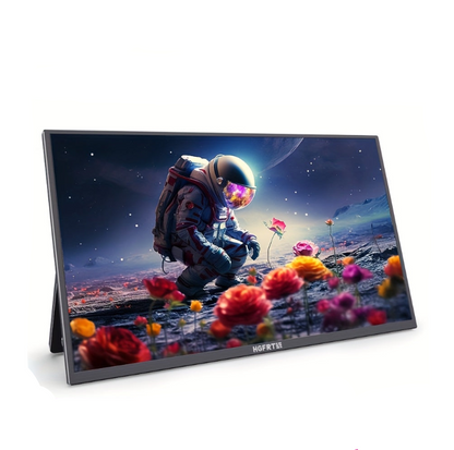 Draagbare Monitor – Portable Scherm – Tweede Scherm – Ultradun Display – Full HD Monitor – 18,5 Inch – IPS Mat Scherm – USB-C Aansluiting – Ingebouwde Speakers
