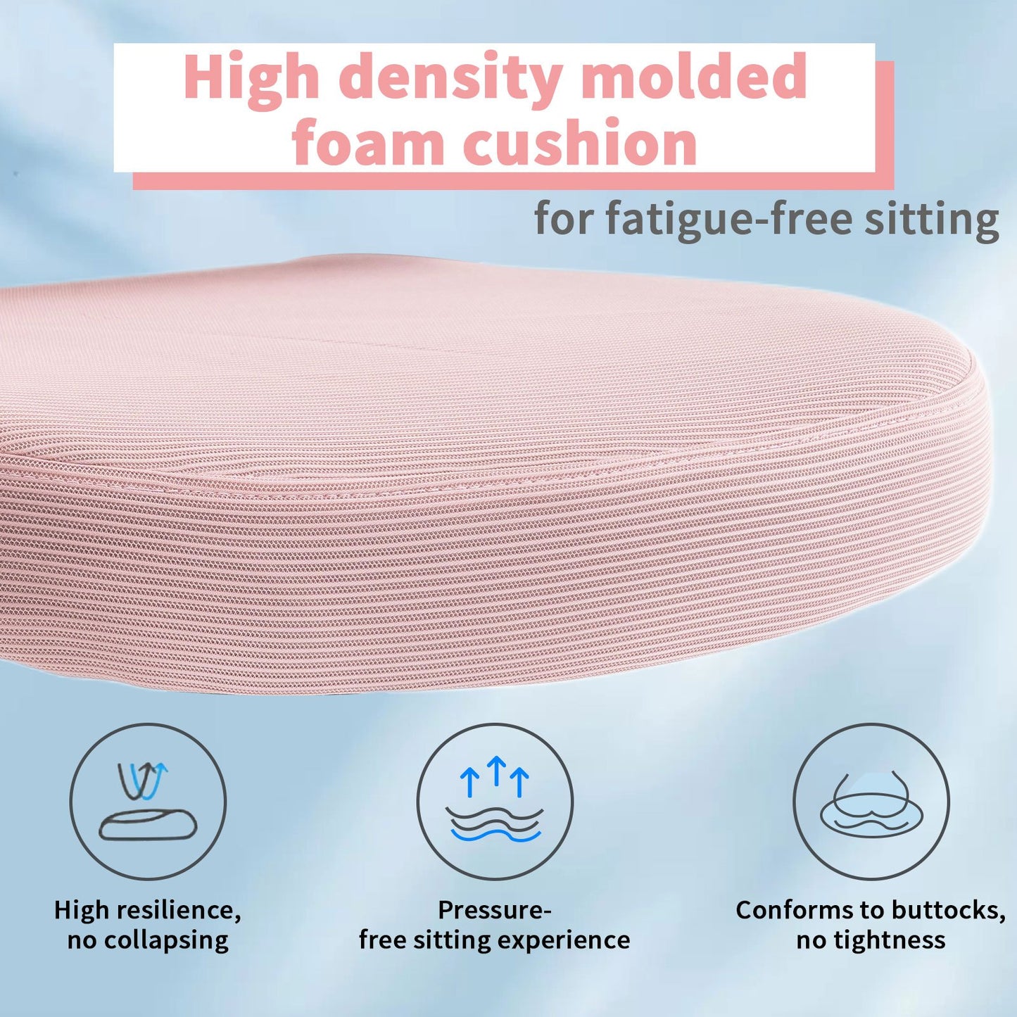 Ergonomic Office Chair, Desk Chair with Adjustable Headrest, Armrests, Lumbar Support, Swivel Chair, Rocker Function, Mesh Executive Chair, Back-Friendly, Office Chair 150 kg
