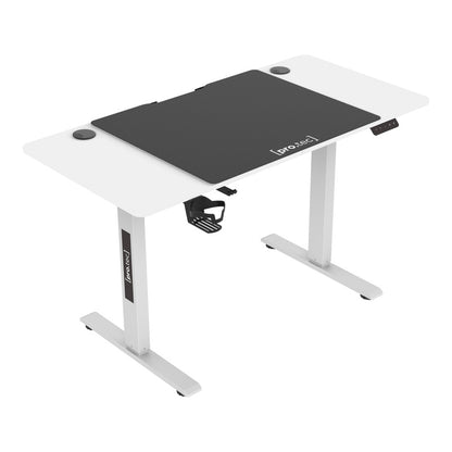 Verstelbaar Bureau – Zit-Sta Bureau – Elektrisch Bureau – Ergonomisch Bureau – Wit 140x60 cm – Traploos Verstelbaar 72-117 cm – Geheugenfunctie