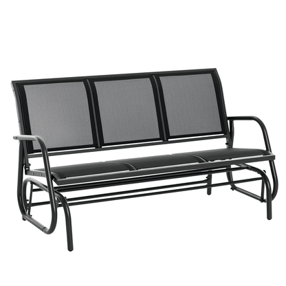 Tuinmeubelset – Bistroset – Tuinset – Buitenmeubilair – Terrasmeubilair – Duurzaam Metalen Frame – Comfortabele Schommelstoelen