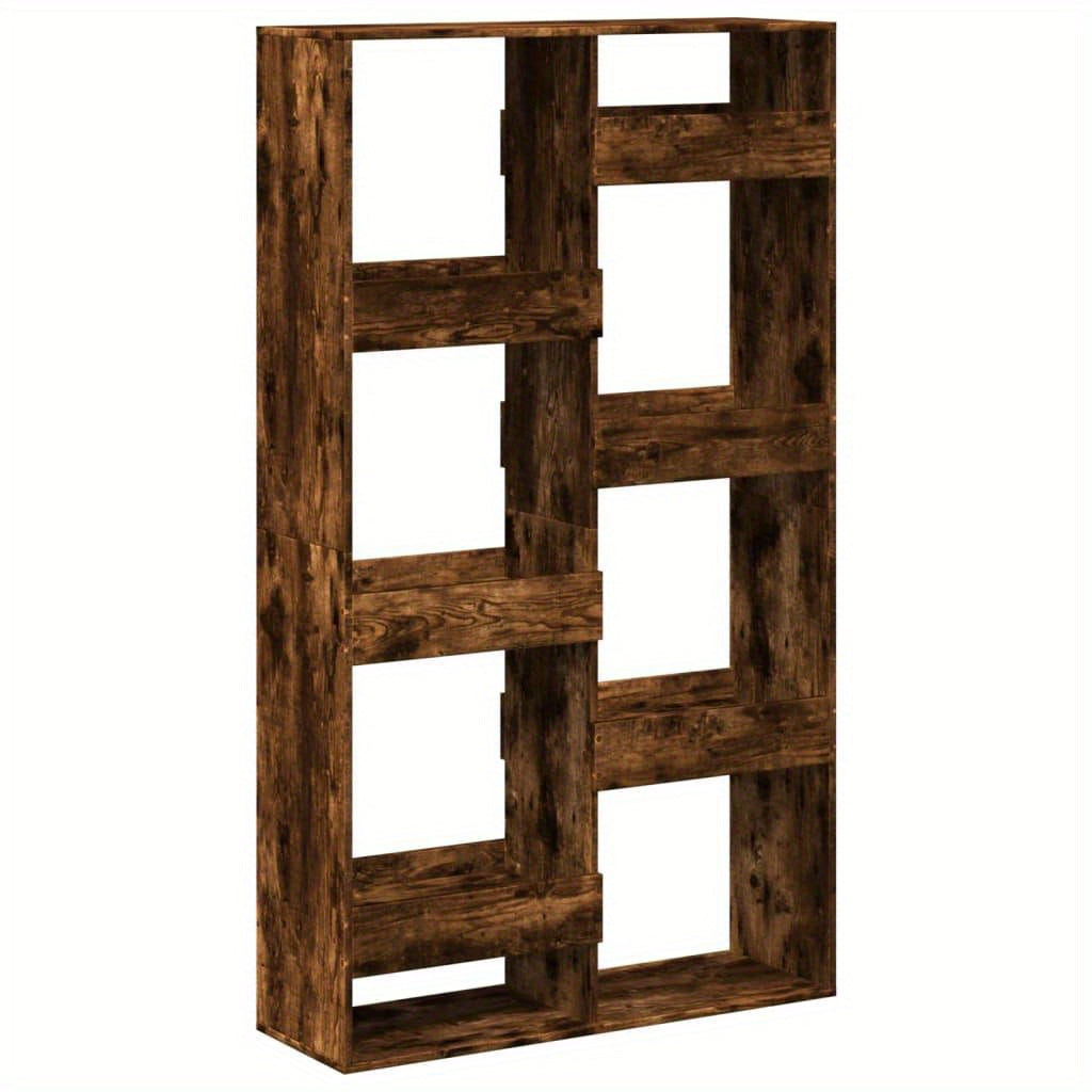 Kamerscherm 100x33x175cm Bewerkt Hout Gerookt Eikenkleurig