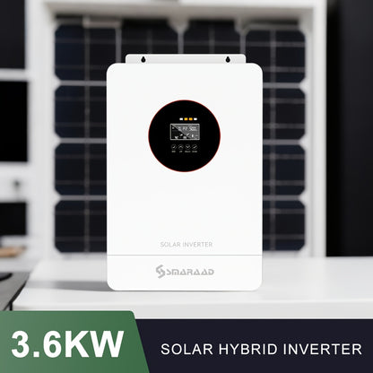 Zonnepaneel Omvormer – Solar Inverter – PV Inverter – Off-Grid Omvormer – MPPT Controller – 24V Naar 230V AC – 100A MPPT Laadregelaar – Hoge Frequentie Conversie