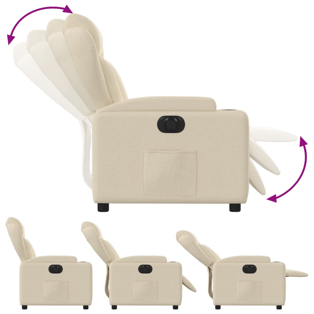 Vidaxl Electric Adjustable Armchair Electric Adjustable Armchairs Relaxation Armchair