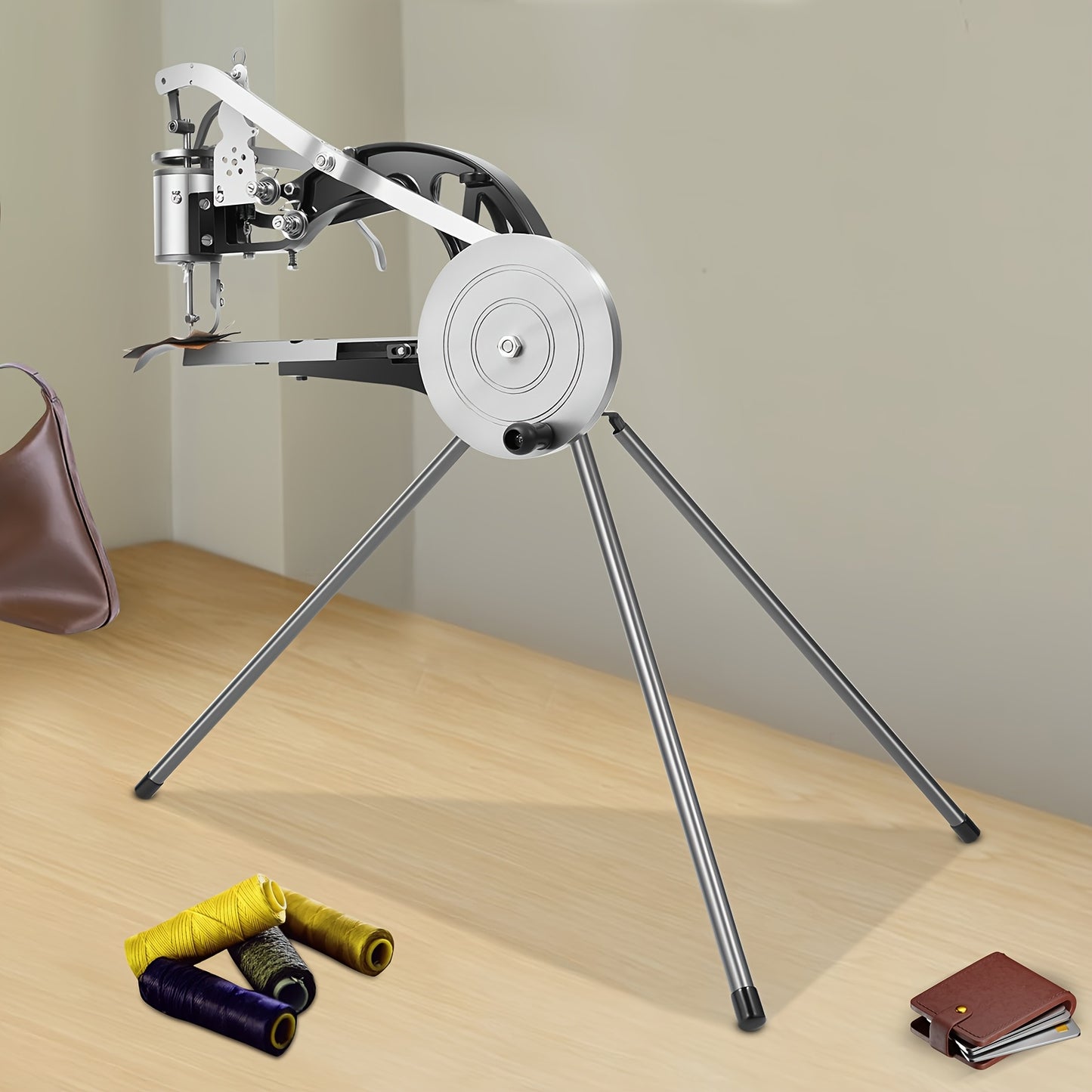 Naaimachine – Schoenreparatiemachine – Handnaaimachine – Reparatiemachine – Cobbler Machine – Handmatig Zonder Elektriciteit – Stevig IJzeren Materiaal