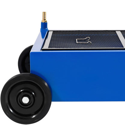 Olieopvangwagen – Oliedrainwagen – Olieafvoerwagen – Olieopvangbak – Oliecontainer – 75 Liter Capaciteit – Handpomp 20L/min