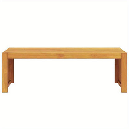 Tuin Coffee table 110x55x35cm solid wood Acacia Removable, suitable for indoor use and suitable for all seasons, Living Room Furniture, Lounge Table, Contemporary Furniture, Stylish Home Accessory, Hardwood Construction, Remo