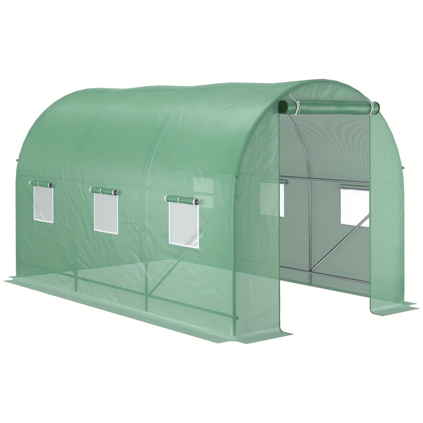 Film Greenhouse Tomato Greenhouse Greenhouse Film Tunnel Cold Frame With Windows Green 350 X 200 X 200 Cm