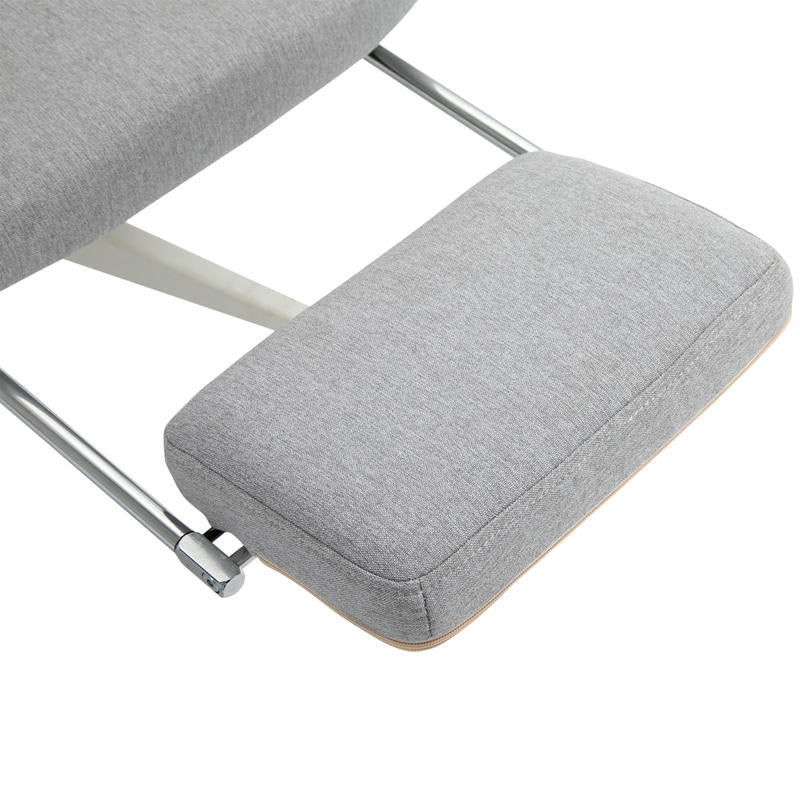 Ergonomische Bureaustoel – Office Chair – Gamestoel – Bureauzetel – Werkstoel – Met Hoofdsteun en Lendensteun – Verstelbare Hoogte en Uitschuifbare Voetsteun – PU-Leder – 62x68x117-127 cm