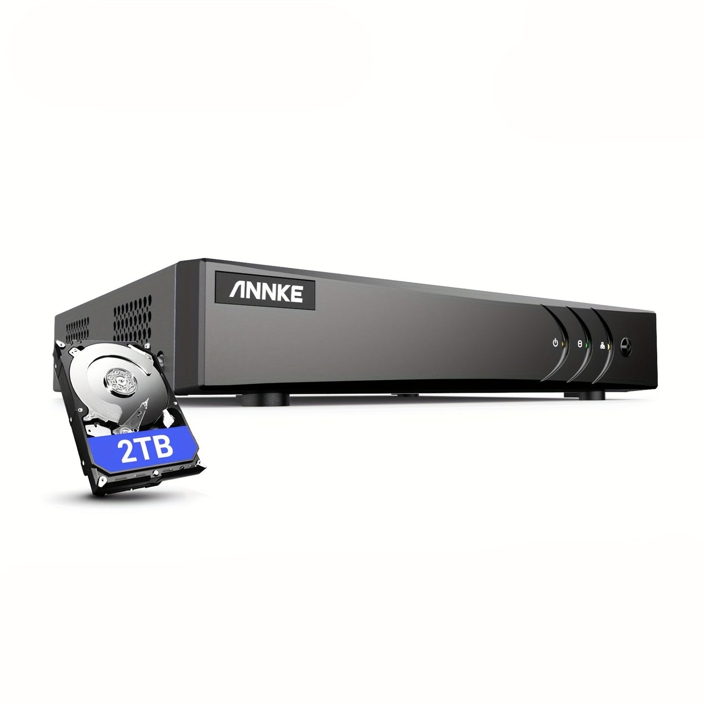 Beveiligingscamera Systeem – Bewakingscamera – Camerabewaking – CCTV Camera – NVR Recorder – 16 Kanaals PoE Network Video Recorder – 24/7 Opname Met AI Bewegingsdetectie