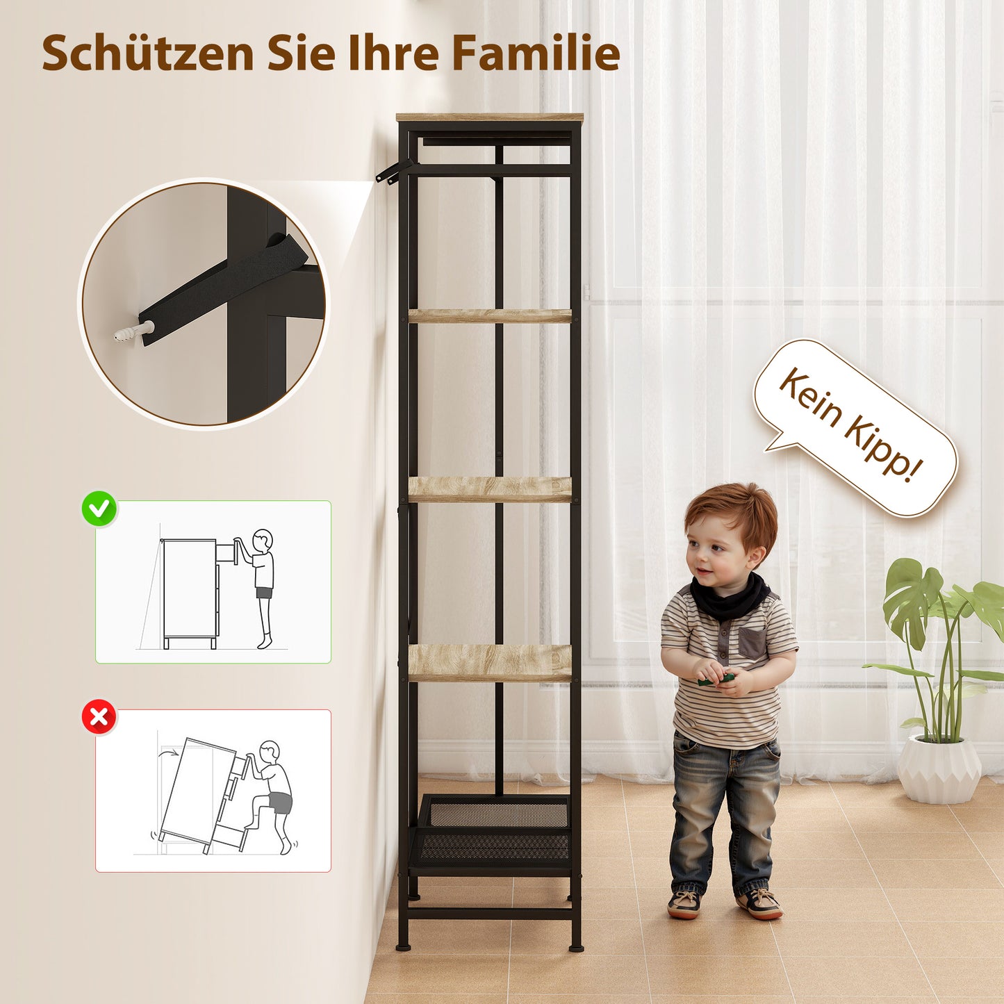Lockable Bureaurekast – Stalen Kast – Opbergkast – Archiefkast – Met Slot – Wit – Verstelbare Planken – Compact Formaat