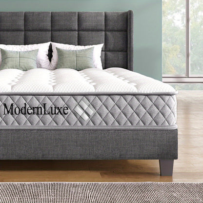 Orthopaedic Cold Foam Mattress 120x200cm with 7-Zone Pocket Spring Core, H3 Medium Firmness, 20cm Height, 4 Handles & Vacuum Packaging - Back-Friendly Support for Spinal Alignment, Pressure Relief & Optimal Relaxation, Durabl