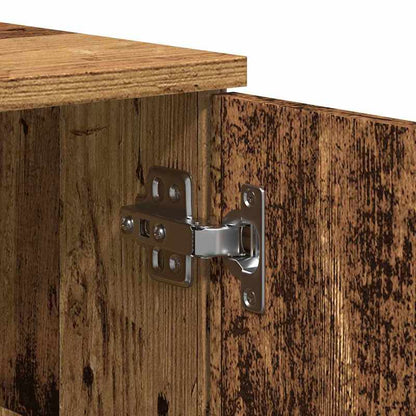 tv-meubel – tv-kast – tv-dressoir – televisie meubel – media meubel – Hardhout – 140x35x40 cm – Ruime Opbergruimte